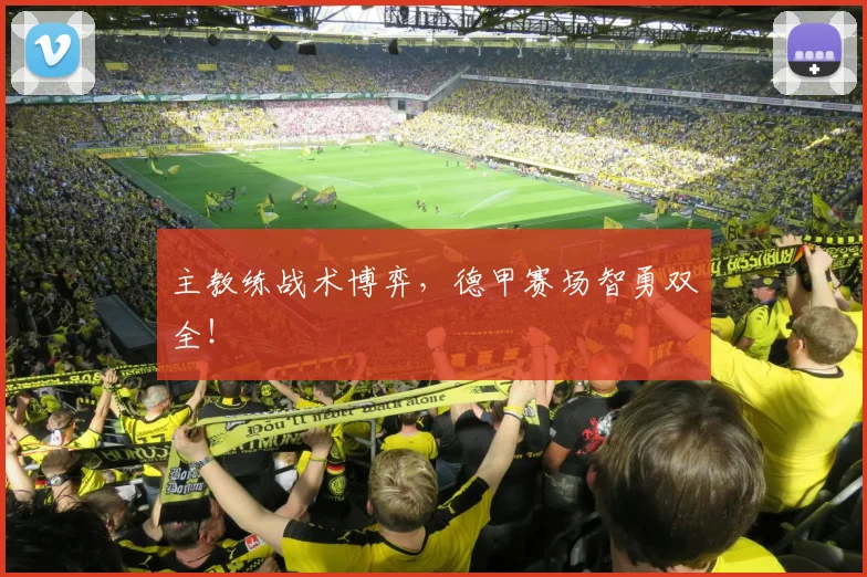 主教练战术博弈，德甲赛场智勇双全！